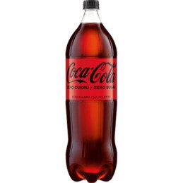 Gazuotas gaivusis gėrimas COCA COLA ZERO, 2 l