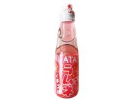 Gazuotas gaivusis gėrimas RAMUNE, braškių skonio, 200 ml