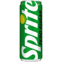 Gazuotas gaivusis gėrimas SPRITE ZERO, 0.33 l