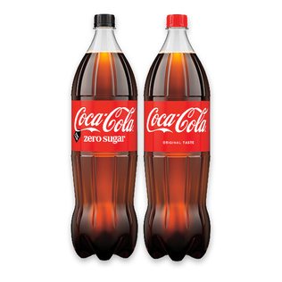 Gazuotas gėrimas COCA COLA arba COCA COLA ZERO, 1.75 l