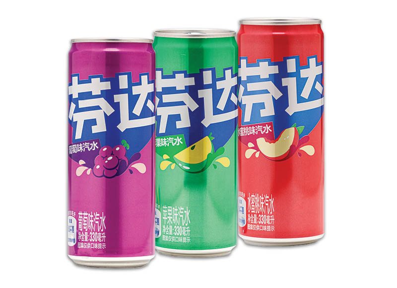 Gazuotas gėrimas FANTA, 0.33 l