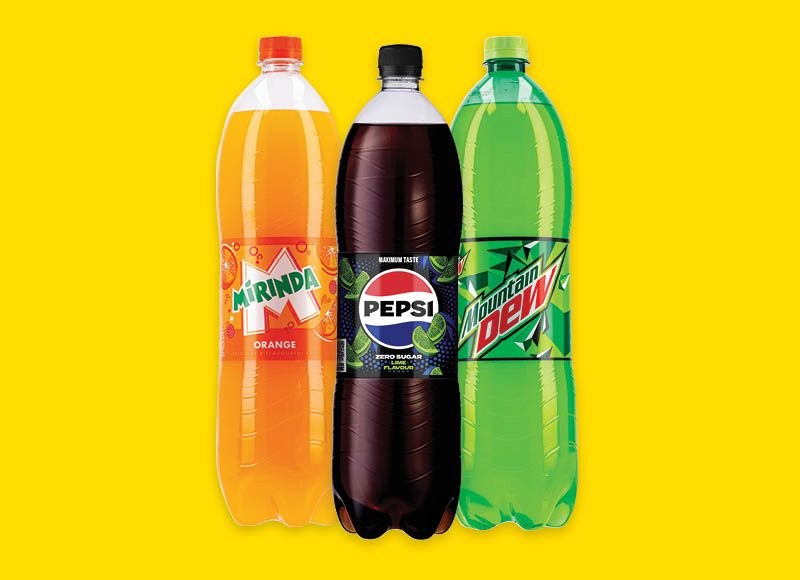 Gazuotas gėrimas PEPSI, 7UP, MIRINDA ar MOUNTAIN DEW, 1.5 l