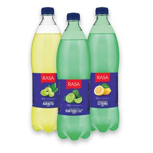 Gazuotas gėrimas RASA, 1 l