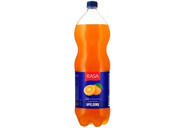 Gazuotas gėrimas RASA, apelsinų skonio, 2 l