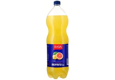 Gazuotas gėrimas RASA, citrinų ir greipfrutų skonio, 2 l
