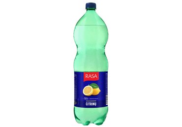 Gazuotas gėrimas RASA, citrinų skonio, 2 l