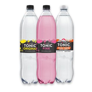 Gazuotas gėrimas TONIC (3 rūšių), 1.5 l