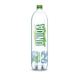 Gazuotas stalo vanduo UNIQA mėtų-obuolių skonio, 1.5 l