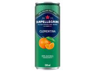 Gazuotas sulčių gėrimas SAN PELLEGRINO, mandarinų skonio, 330 ml