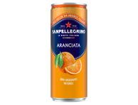 Gazuotas sulčių gėrimas SANPELLEGRINO, apelsinų skonio, 330 ml