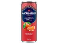 Gazuotas sulčių gėrimas SANPELLEGRINO, raud. apelsinų skonio, 330 ml