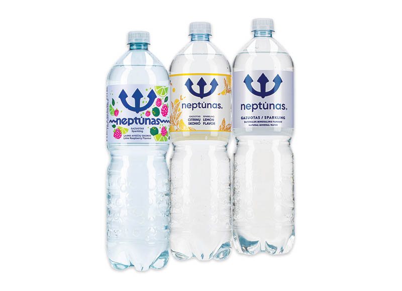 Gazuotas vanduo NEPTŪNAS, 1.5 l