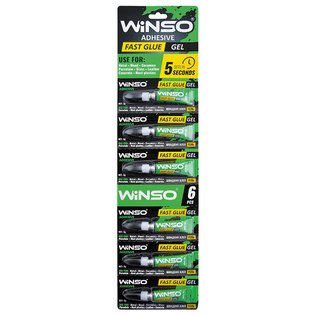 Geliniai klijai SUPER WINSO, x 6 vnt./pak., 3 g
