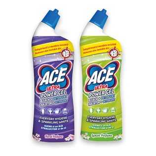 Gelinis vonios valiklis ACE ULTRA (2 rūš.), 750 ml