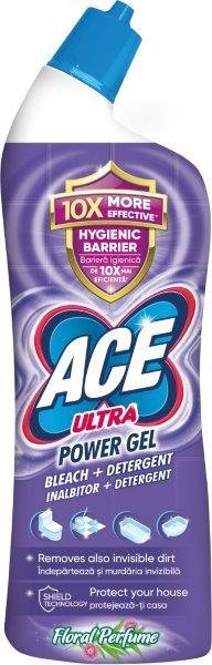 Gelinis vonios valiklis ACE ULTRA Power, Floral Perfume, 750 ml