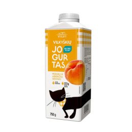 Ger. jogurtas VILKYŠKIŲ, persik., abrik. sk., 2%, 750 g