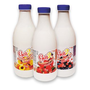 Geriamasis jogurtas GAR2 (3 rūšių), 2,5% rieb., 1 kg