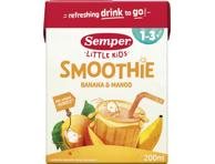 Geriamoji bananų ir mangų tyrė SEMPER, nuo 12 mėn., 200 ml