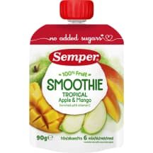 Geriamoji obuolių mangų tyrė SMOOTHIE, 90 g