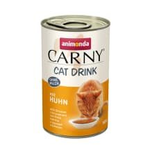 Gėrimas katėms CARNY CAT, su vištiena, 140 ml