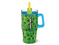 Gertuvė su šiaudeliu Minecraft STOR, 640 ml