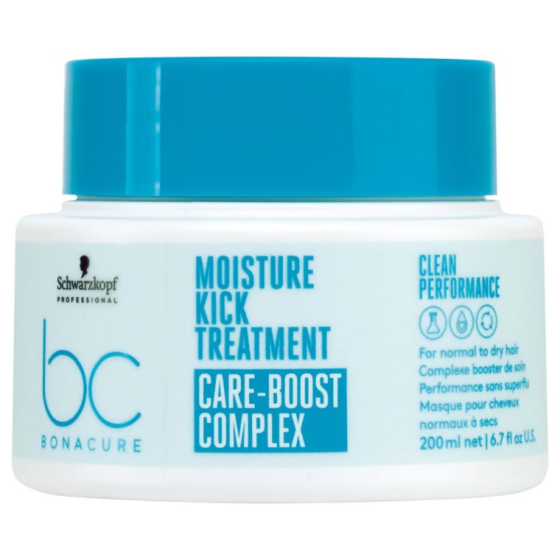 Giliai drėkinamoji kaukė normaliems ir sausiems plaukams Schwarzkopf Professional BC Bonacure Moisture Kick Treatment, 200 ml