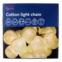 Girlianda COZY HOME, 20LED, auks., CH26, 6 cm
