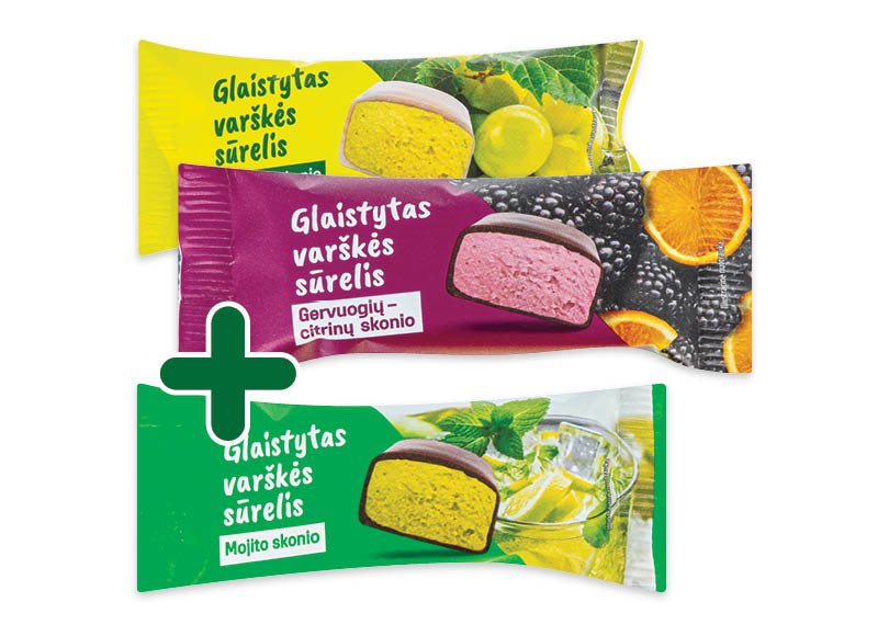 Glaistytas sūrelis, 40 g
