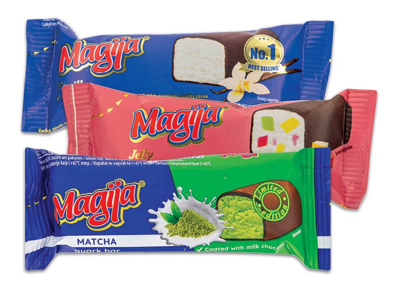 Glaistytas varškės sūrelis MAGIJA, 40 g