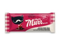 Glaistytas varškės sūrelis VILKYŠKIŲ MURR šokoladinės vyšnios sk., 28,5 % rieb., 40 g