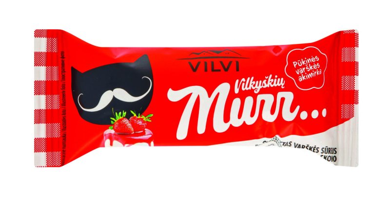 Glaistytas varškės sūrelis VILVI, 40 g