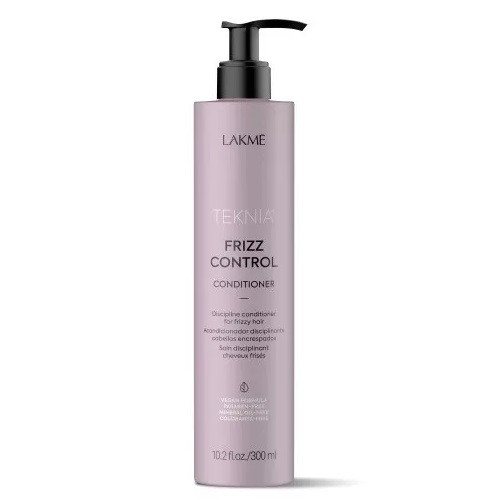 Glotninamasis kondicionierius besipučiantiems plaukams Lakme Teknia Frizz Control, 300 ml