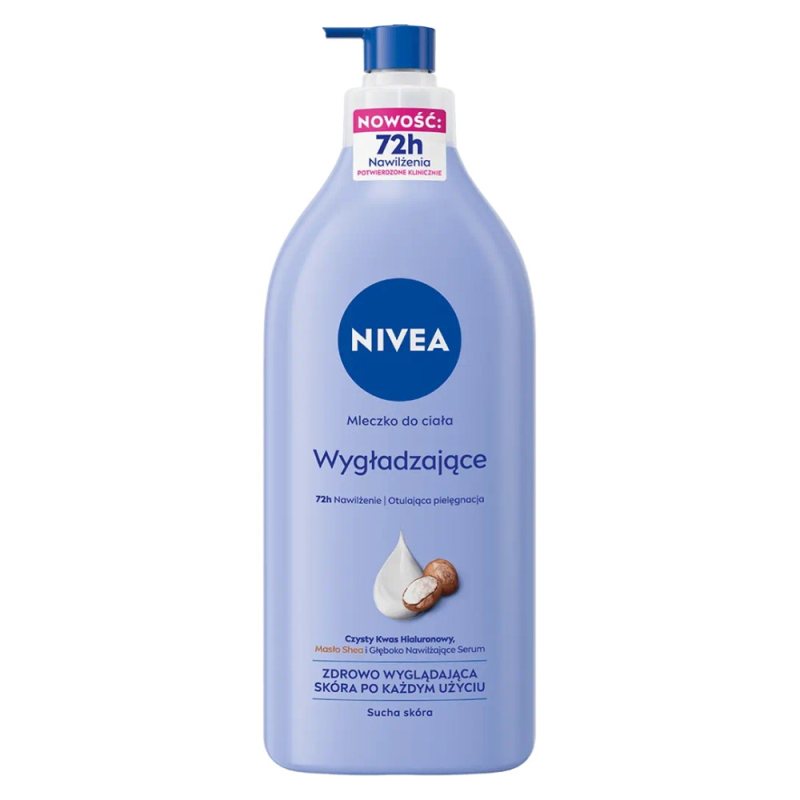 Glotninamasis kūno pienelis su drėkinamuoju serumu Nivea, 625 ml