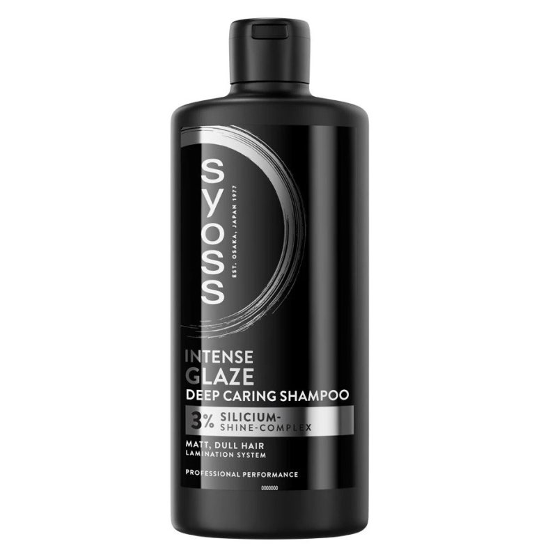 Glotninamasis šampūnas Syoss Intense Glaze, 440 ml