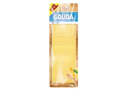 Gouda sūris griežinėliais, 1 kg