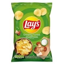 Gr. ir grybų sk. bulvių traškučiai LAYS, 130 g