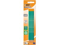 Grafito pieštukai BIC su trintuku, 4 vnt., 4 vnt