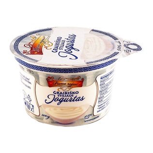 Graik. stiliaus jogurtas PIENO ROJUS, 4% rieb., 200 g