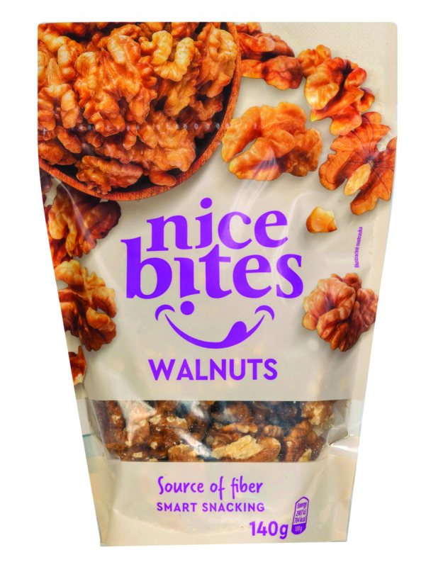 Graikiniai riešutai NICE BITES, 140 g