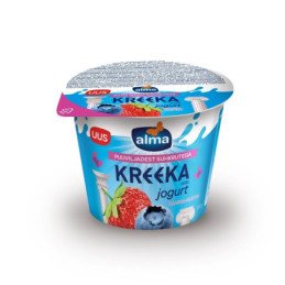 Graikiškas jogurtas ALMA su brašk.ir mėlyn.,3,4%rieb., 180 g