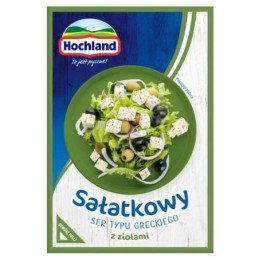 Graik.sūrym.sūris salotoms HOCHLAND su žolelėm., 24% r., 150 g