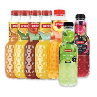 GRANINI sult., nektar. ir sulčių gėr. (įv.rūš.), 1 l, 0.75 l