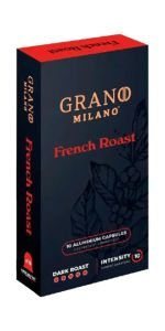 Grano Milano French Roast Kavos kapsulės, 10 vnt