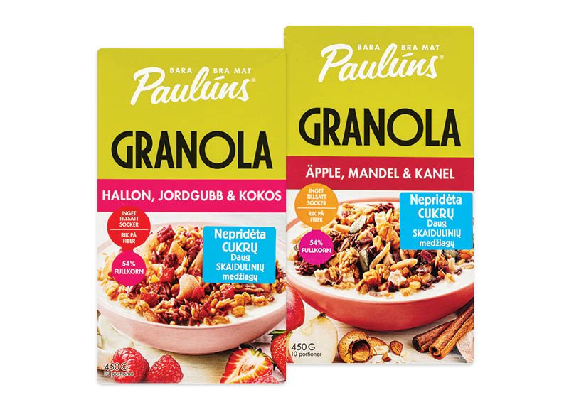 Granola PAULUNS, 450 g