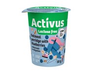 Greitai paruoš. avižinių dribsnių košė ACTIVUS su mėlynėmis, 50 g