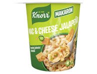 Greitai paruoš. makaronai KNORR, sūrio ir Chalapos papr. sk., 62 g