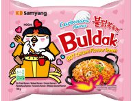 Greitai paruošiami aštrūs ramenai SAM YANG CARBONARA, 130 g