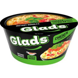 Greitai paruošiami makaronai GLADS višt. sk. su salsa, 85 g