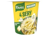 Greitai paruošiami makaronai KNORR, keturių rūšių sūrių sk., 66 g