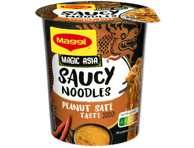 Greitai paruošiami makaronai MAGGI ASIA PEANUT SATE, 75 g